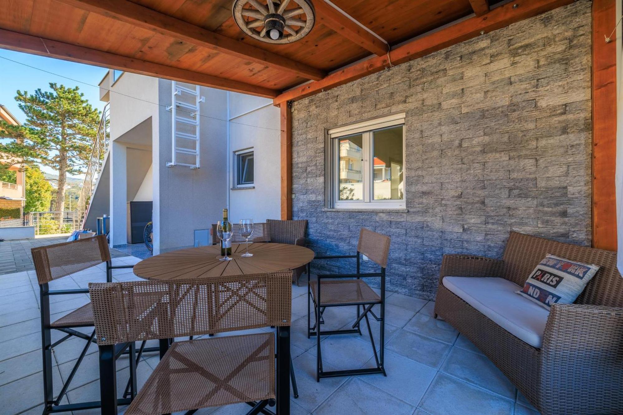 Apartment Sajo Crikvenica Exteriör bild